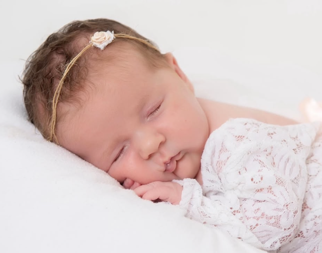 Mia baby sleeping