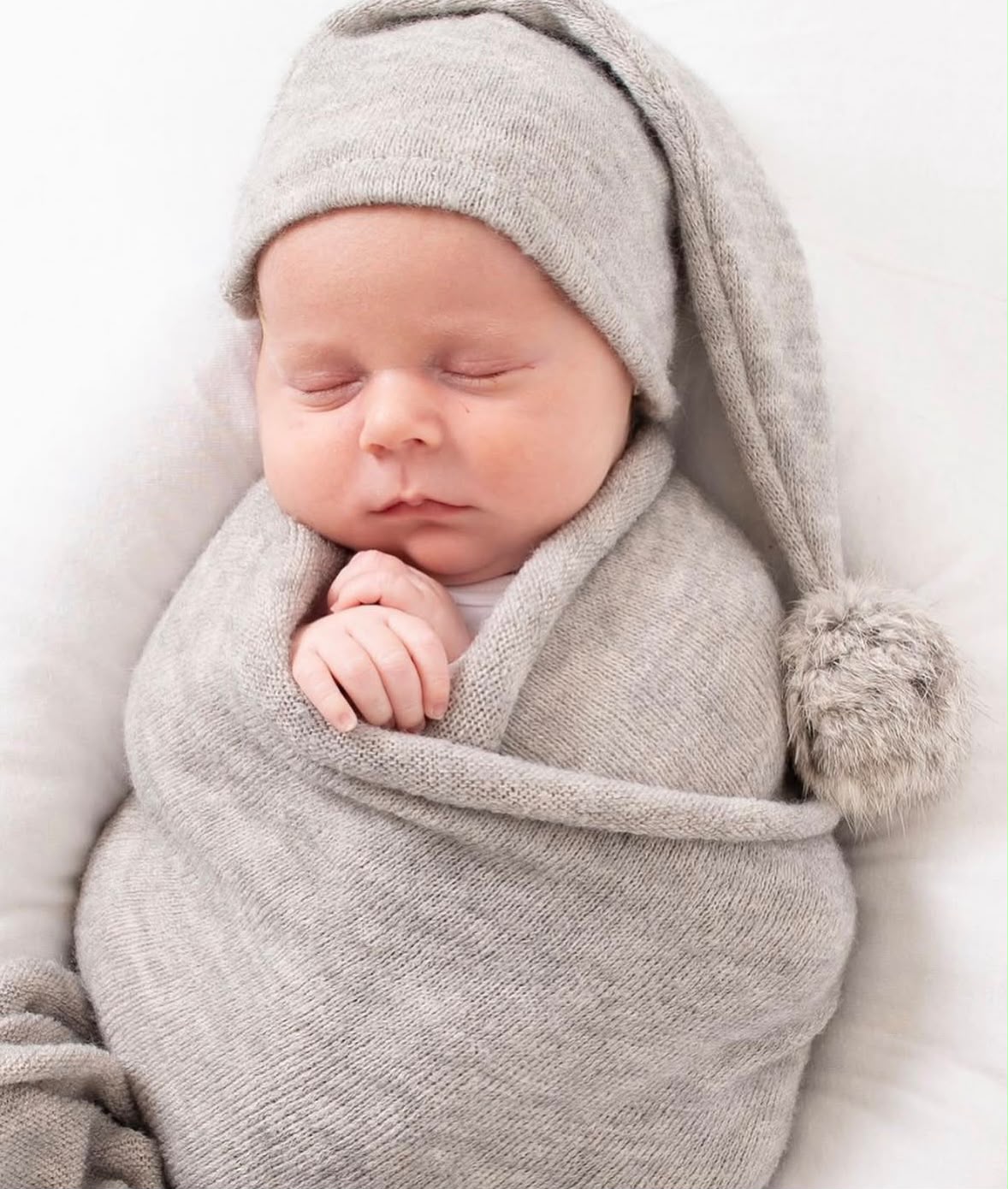 Bristol baby in a blanket 